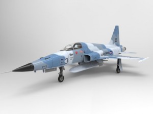 f5 e tiger ii 3D मॉडल