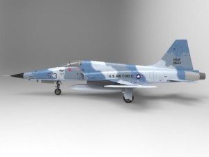 f5 e tiger ii 3D मॉडल