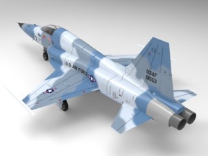 f5 e tiger ii 3D मॉडल