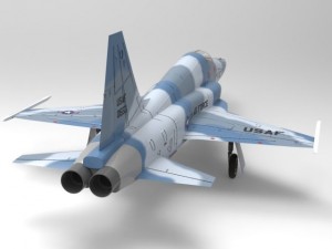 f5 e tiger ii 3D मॉडल