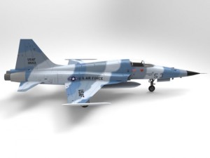 f5 e tiger ii 3D मॉडल
