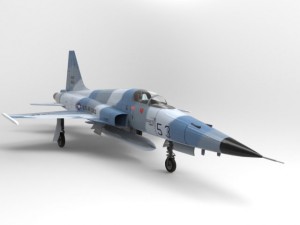 f5 e tiger ii 3D मॉडल