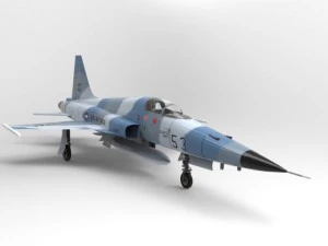 f5 e tiger ii 3D Model