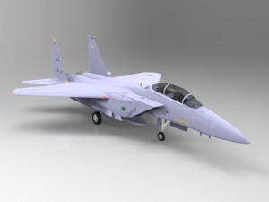 f 15e strike eagle 3D मॉडल