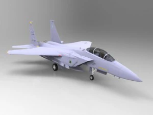 f 15e strike eagle 3D Model