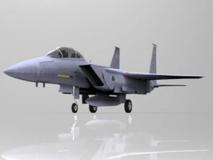 f 15e strike eagle 3D Model
