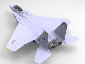 f 15e strike eagle 3D मॉडल