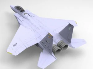 f 15e strike eagle 3D Model