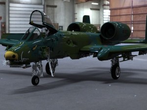 a10 thunderbolt 3D Model