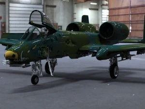 a10 thunderbolt 3D Model