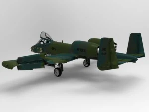 a10 fulmine Modello 3D