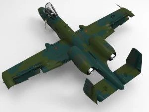 a10 fulmine Modello 3D
