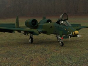 a10 thunderbolt 3D Модель