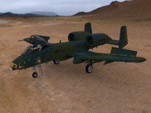 a10 thunderbolt 3D Модель