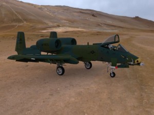 a10 thunderbolt 3D Модель
