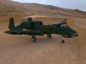 a10 fulmine Modello 3D