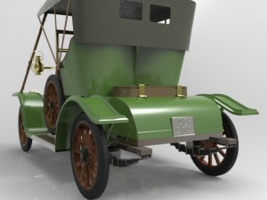 opel coupe Modelo 3D