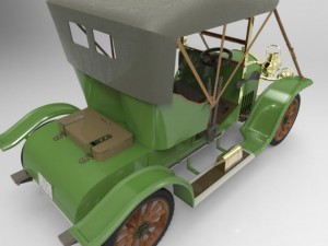 opel coupe Modelo 3D