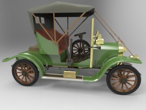 opel coupe Modelo 3D