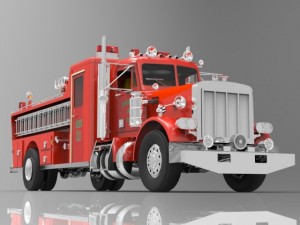 firefight truck 3D Model