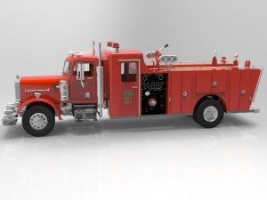 firefight truck 3D Model