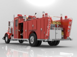 firefight truck 3D Model