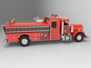 firefight truck 3D Model