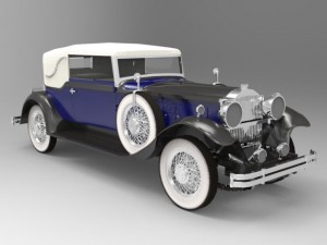 packard car 3D 모델