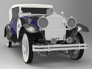 packard car 3D Model