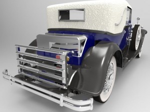 packard car 3D 모델