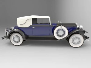packard car 3D Model
