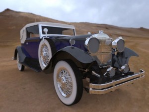 packard car 3D 모델