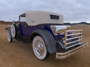 packard car 3D 모델