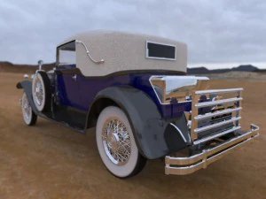 packard car 3D Model