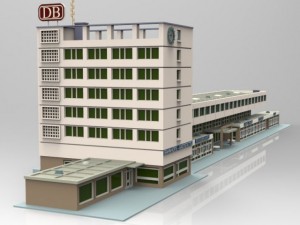kehl station Model 3D