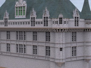 chateaux azay le rideau Modelo 3D