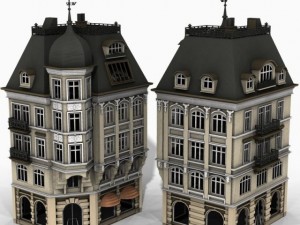 bankhaus 3D 모델