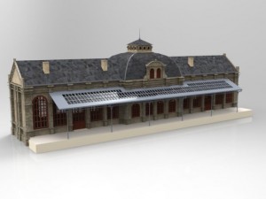 nordstadt station Modelo 3D