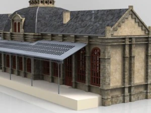 nordstadt station 3D Model