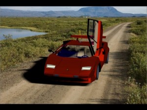 lamborghini countach 3D Модель