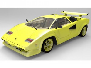 lamborghini countach Modello 3D
