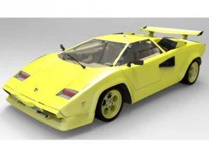 contagem de lamborghini Modelo 3D