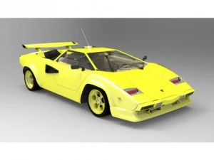 contagem de lamborghini Modelo 3D