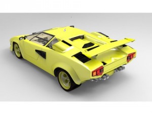 lamborghini countach Modello 3D