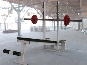 отказался от скамейки для пресса 3D Модель