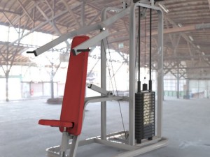 incline press 3D Model