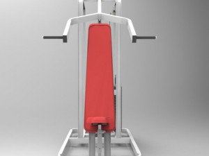 incline press Model 3D
