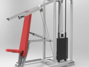 incline press 3D Model