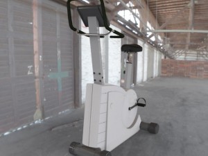 exercise cycle 3D 모델