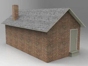 smokehouse 3D Model